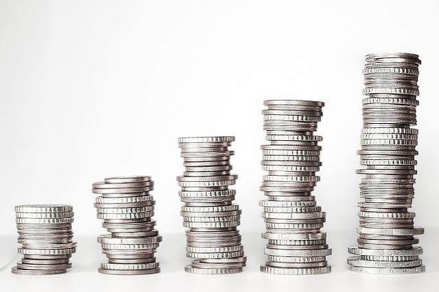 Stack of coins representing wealth and net worth