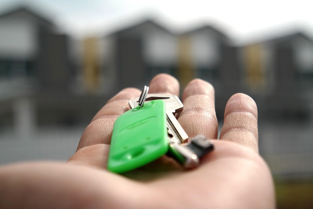 House keys representing a mortgage loan