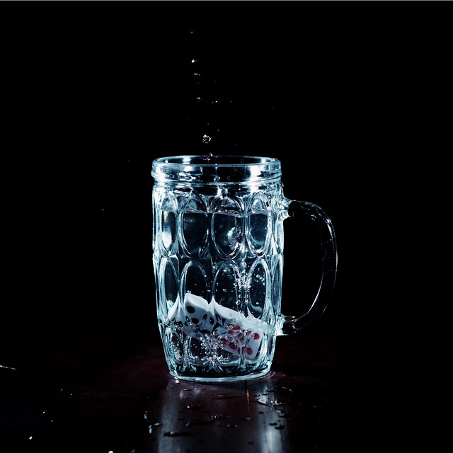 Glass jug and water — liquid volume measurement
