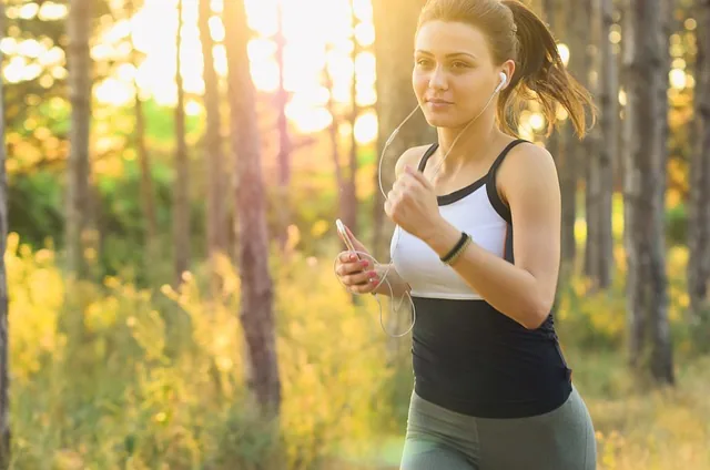 Person jogging — health and fitness lifestyle